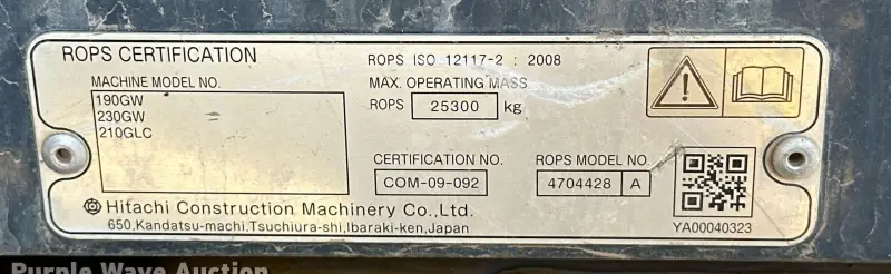 2016 John Deere 210G LC photo 44