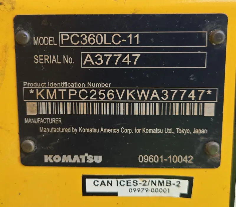 2020 Komatsu PC360LC-11 photo 138
