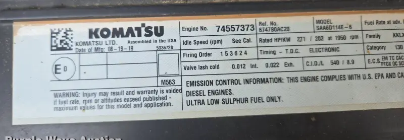 2020 Komatsu PC360LC-11 photo 113