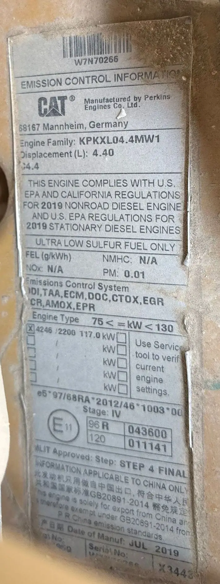 2019 Caterpillar D6K2 LGP photo 49