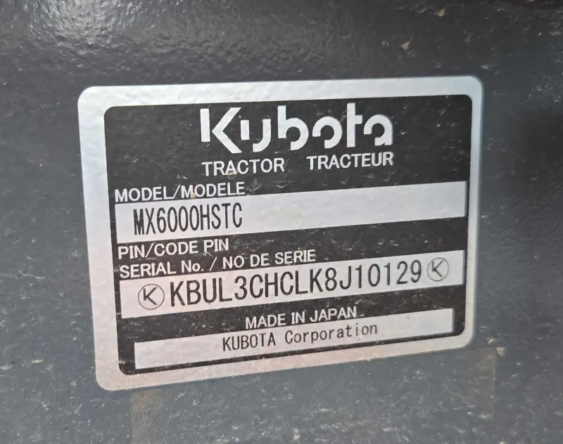 2019 Kubota MX6000 photo 66