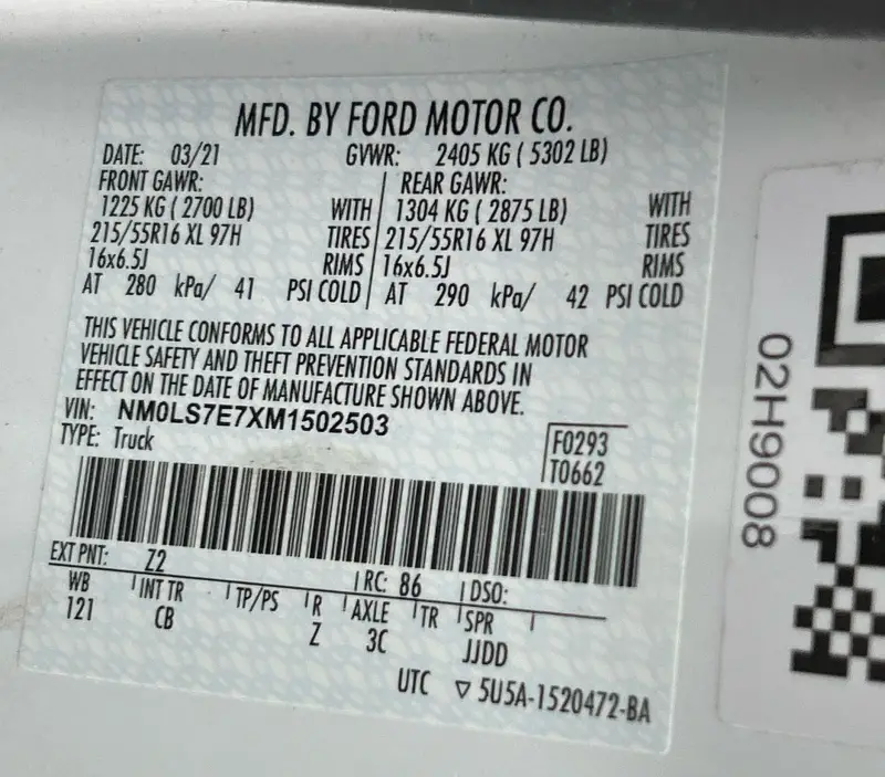 2021 Ford Transit Connect photo 65