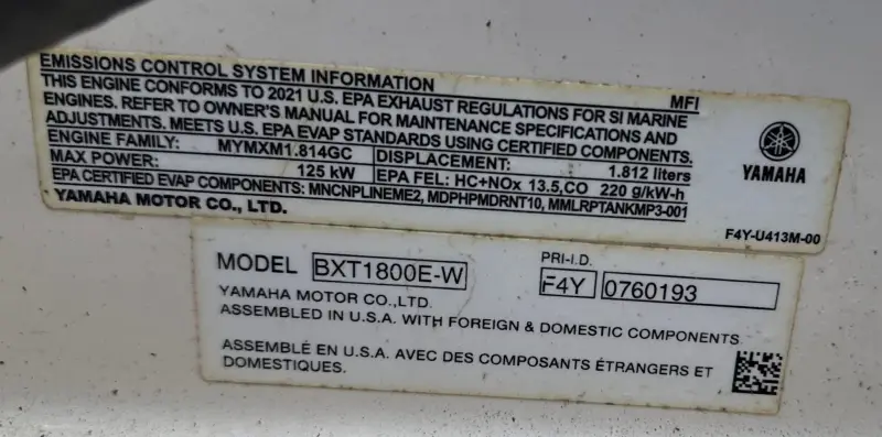 2021 Yamaha 252XE photo 83