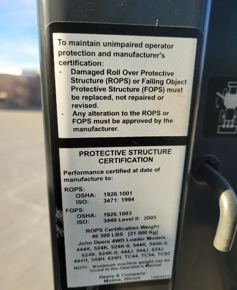 2018 John Deere 544K-II photo 50