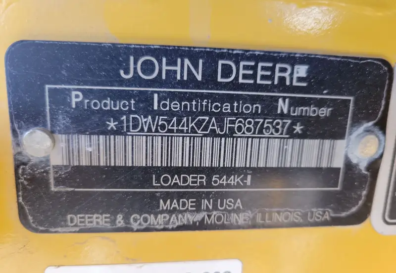 2018 John Deere 544K-II photo 70