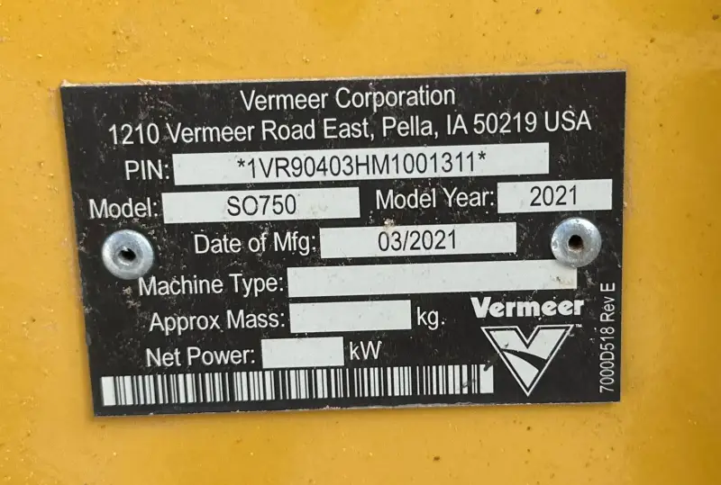 2009 Vermeer RTX750 photo 99