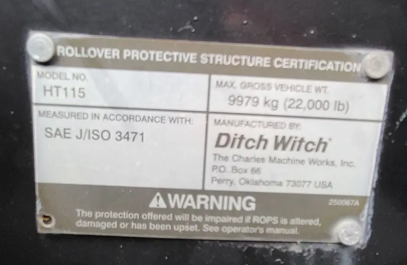 2006 Ditch Witch RT115 photo 85