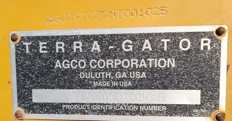 2010 Ag-Chem TerraGator 9203 photo 98