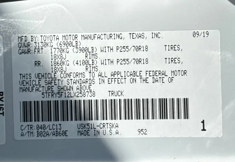 2020 Toyota Tundra photo 60