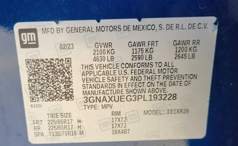 2023 Chevrolet Equinox photo 60
